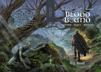 BloodBound Cover Art by Cristiana Leone