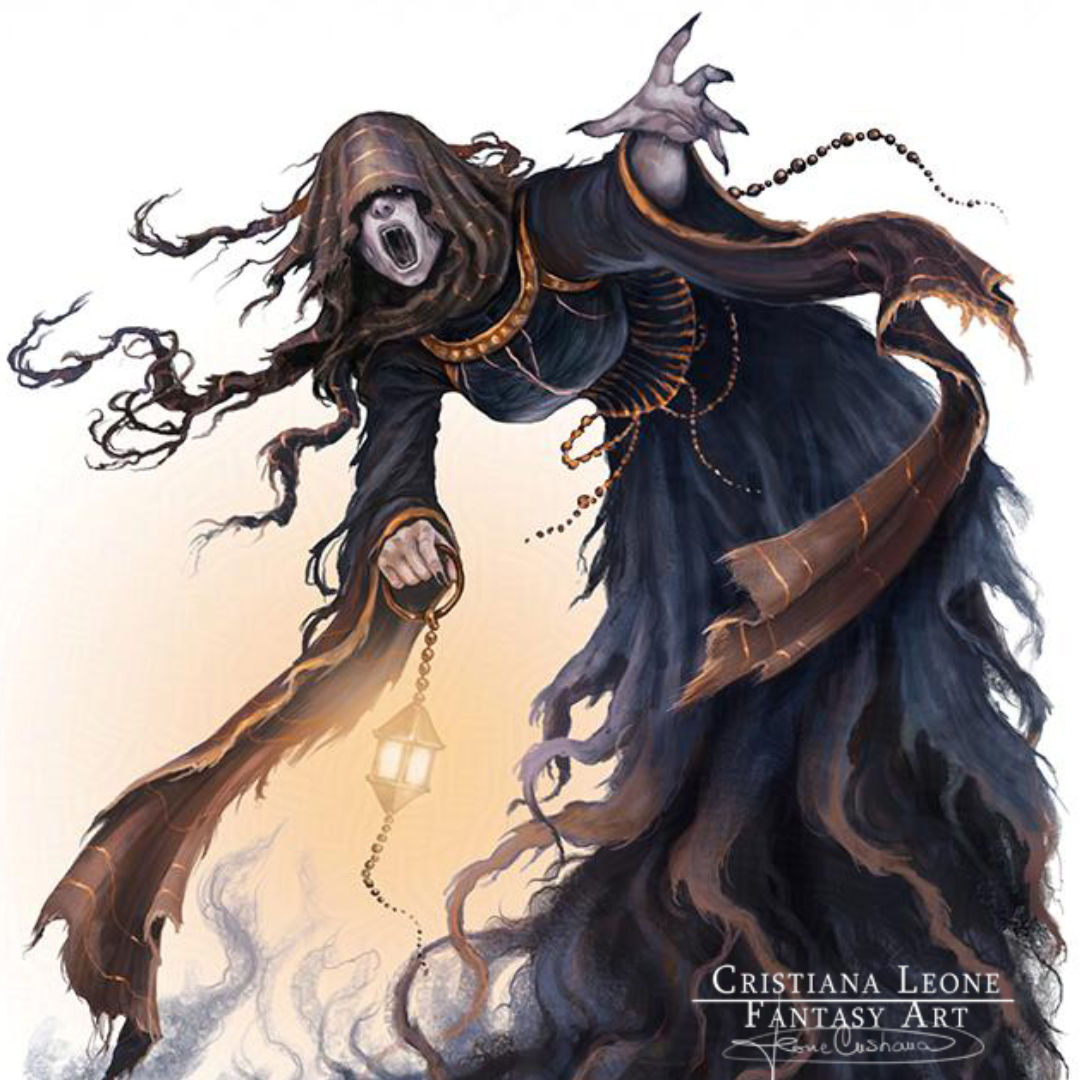 Warp Witch Character design by Cristiana Leone